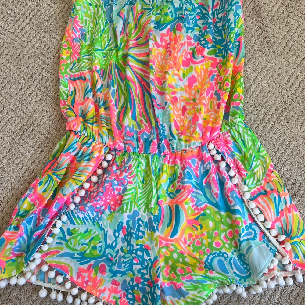 Lilly Pulitzer Vibrant Women’s Strapless Romper